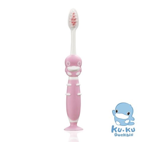Bàn chải răng cho bé Kuku (2-8Y) KU1113A - hồng