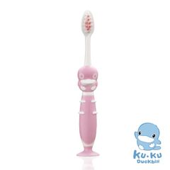Bàn chải răng cho bé Kuku (2-8Y) KU1113A - hồng