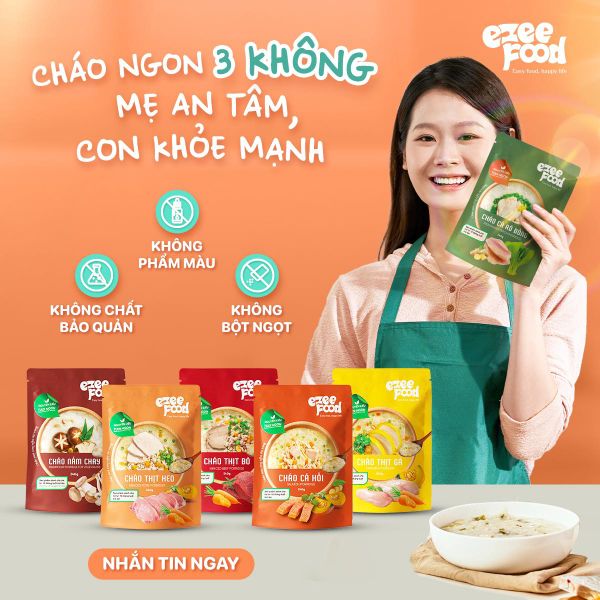 Cháo tươi cho bé Ezeefood