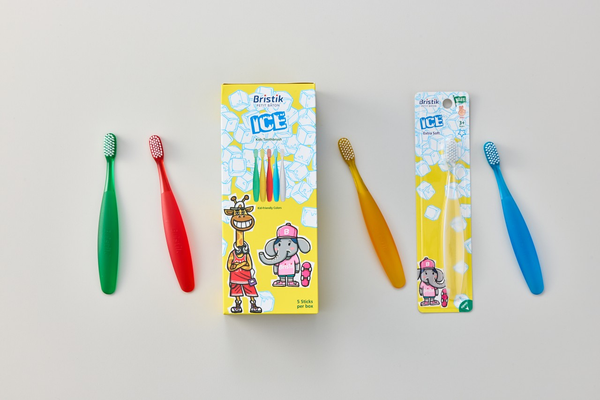 Bàn chải đánh răng cho bé Bristik ICE Step 1, Step 2 (Hàn Quốc)