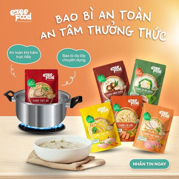 Cháo tươi cho bé Ezeefood