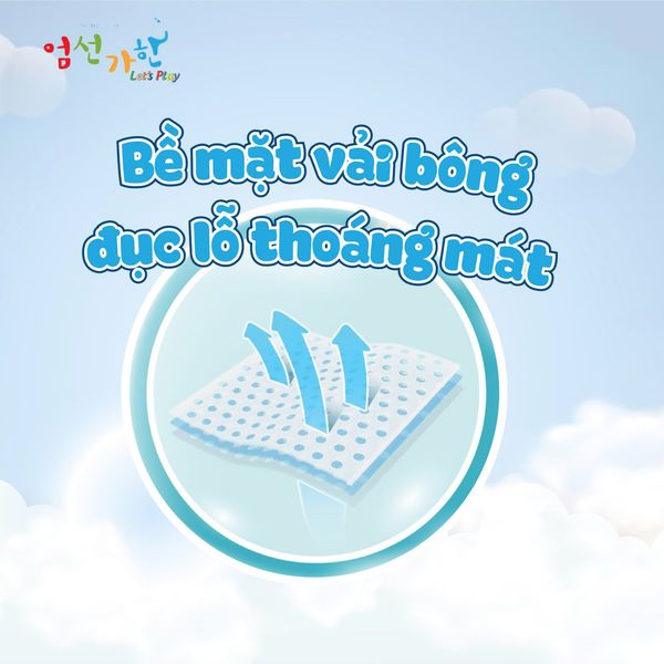 Bỉm Let's Play quần, dán đủ size