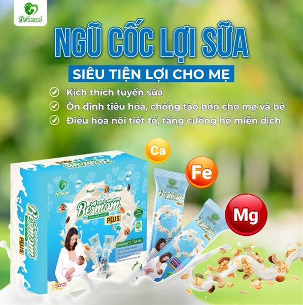 Ngũ cốc lợi sữa Bemom 35 loại hạt (500g)
