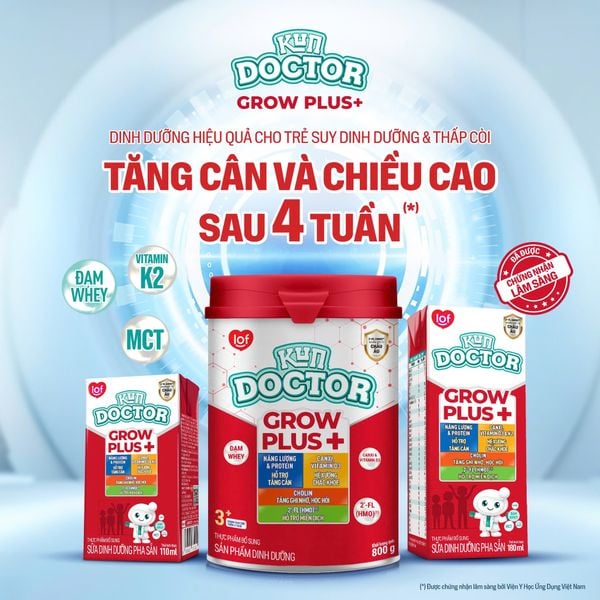 Sữa dinh dưỡng Kun Doctor (Từ 1 tuổi)