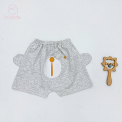 Quần đùi cho bé hình mông thú, chất cotton thoáng mát