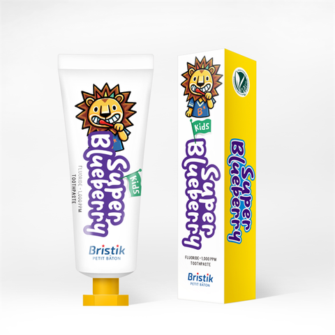 Kem đánh răng hữu cơ cho bé Bristik Hàn Quốc