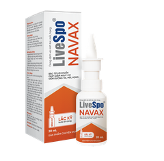 Xịt mũi cho bé chứa bào tử lợi khuẩn LiveSpo NAVAX (0m+)