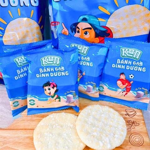 Bánh gạo dinh dưỡng Kun vị tự nhiên 2Y