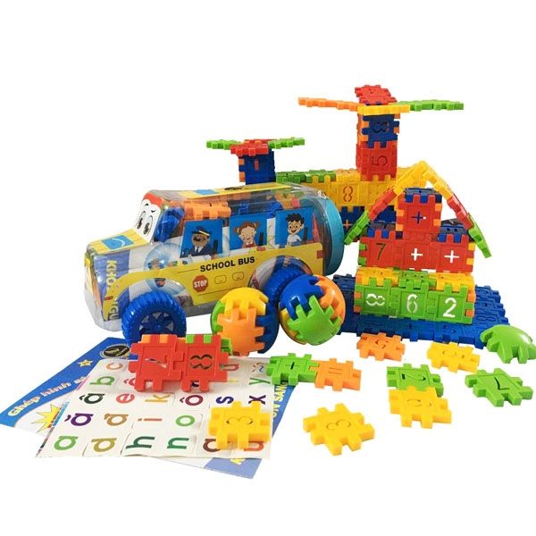 Đồ chơi lắp ghép Vijago 75 chi tiết