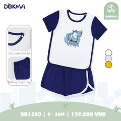 H.Bộ cộc tay cài vai Vàng 12-18M