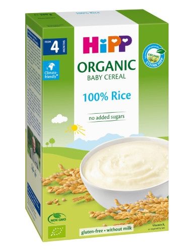 Bột DD Hipp Organic - Bột gạo nhũ nhi 4M+