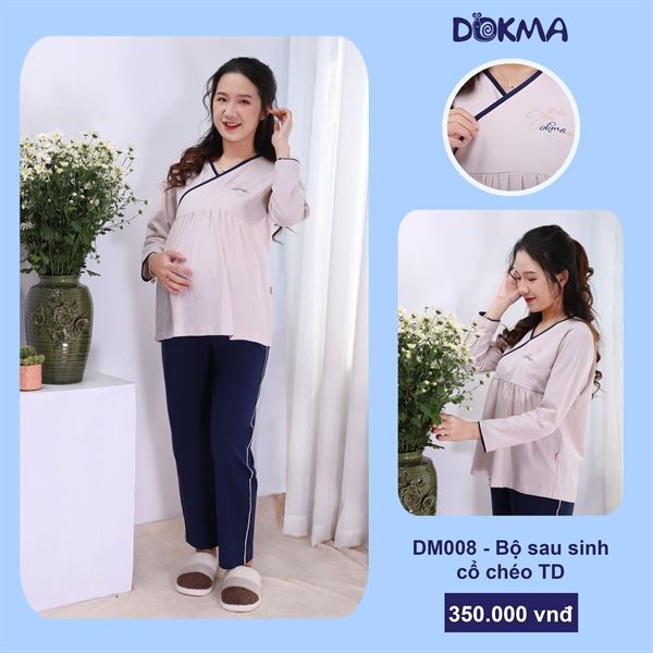 Bộ quần áo sau sinh Dokma