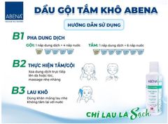 Dầu tắm gội khô Abena
