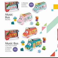 Xe bus thả hình khối HE8023