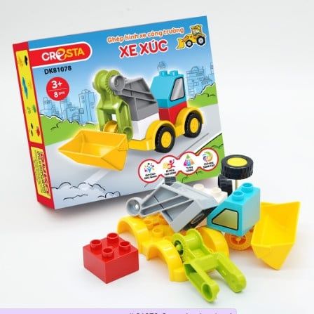 Ghép hình xe xúc DK81078