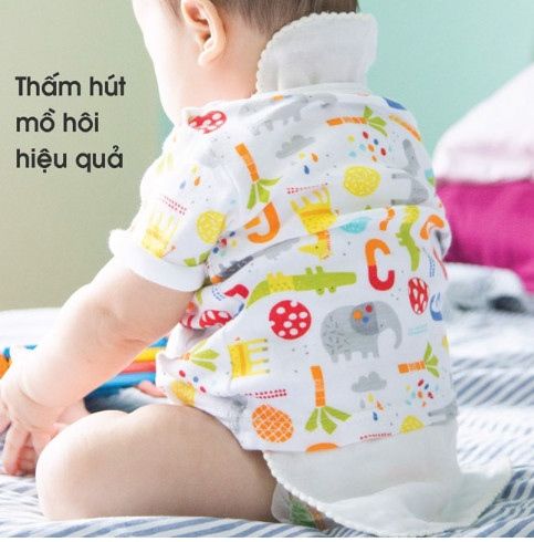 Khăn thấm mồ hôi Chitosan kháng khuẩn Suzuran Japan