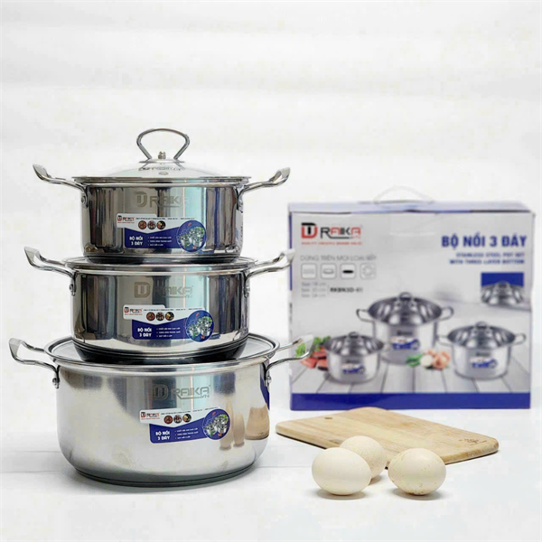 Bộ Nồi Chảo Innox