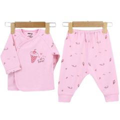 DSS Bộ sơ sinh cài lệch dài tay Judoby JB124 (1-3M)