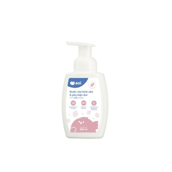 Nước rửa bình AOI 300Ml ( Hương Dâu )