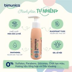 Dung dịch vệ sinh bé trai Bimunica 0m+