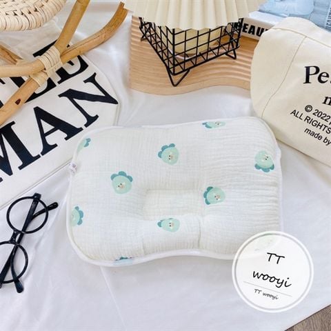 Gối bông sơ sinh cao cấp Kid' Spa