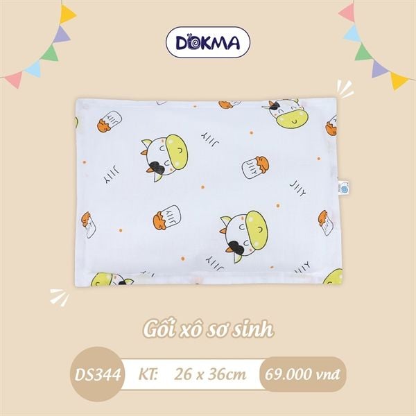 Gối xô sơ sinh Dokma DS344