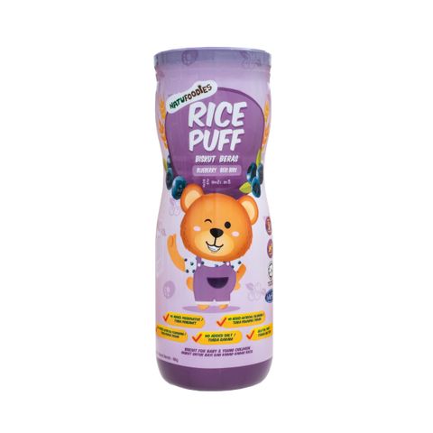 Bánh ăn dặm Natufoodies rice puff (8M+)