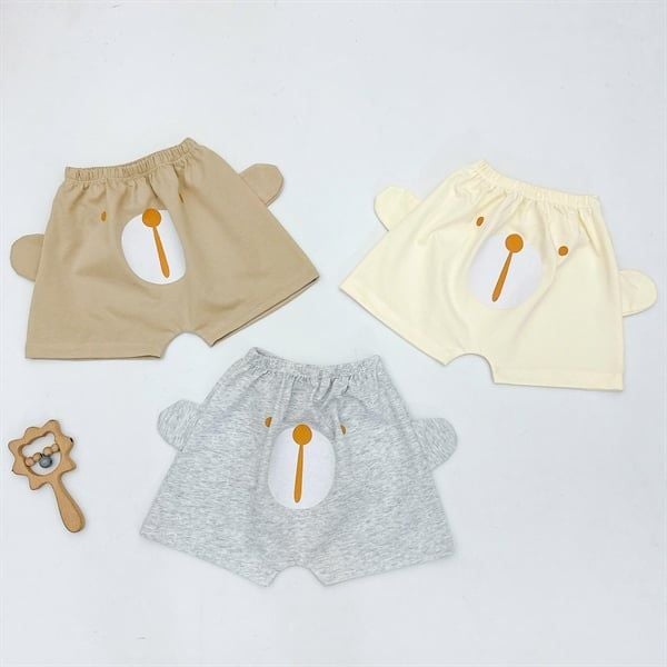 Quần đùi cotton mông thú size 12-15kg