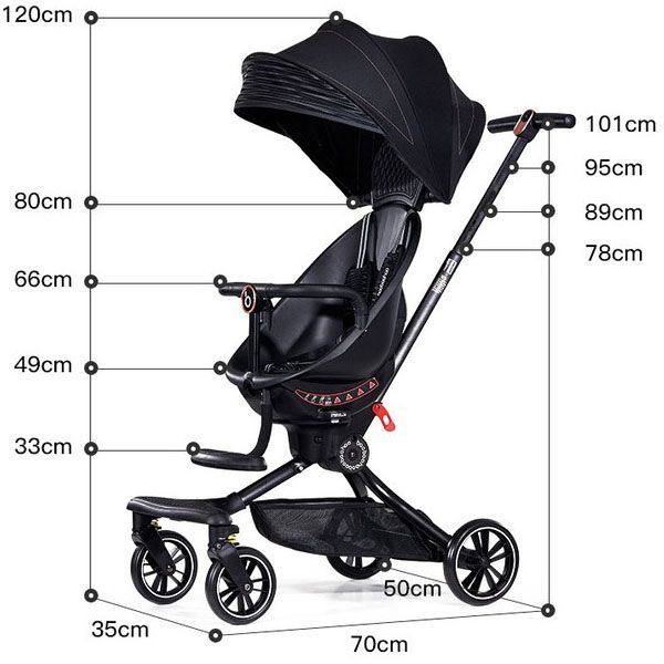 Xe đẩy thông minh V8 - Order