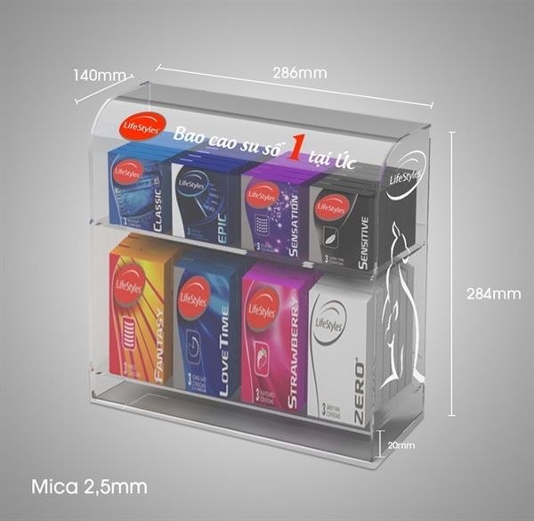 kệ trưng bày Oribe