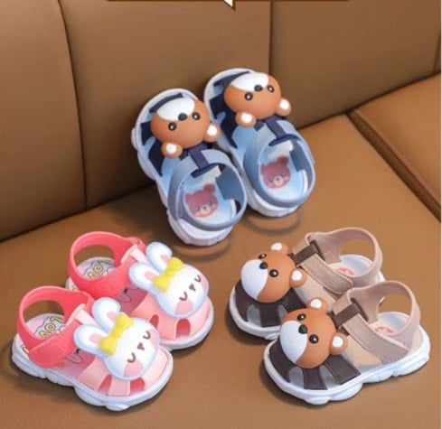 Sandal đế mềm hình thú Xanh (Size 15)