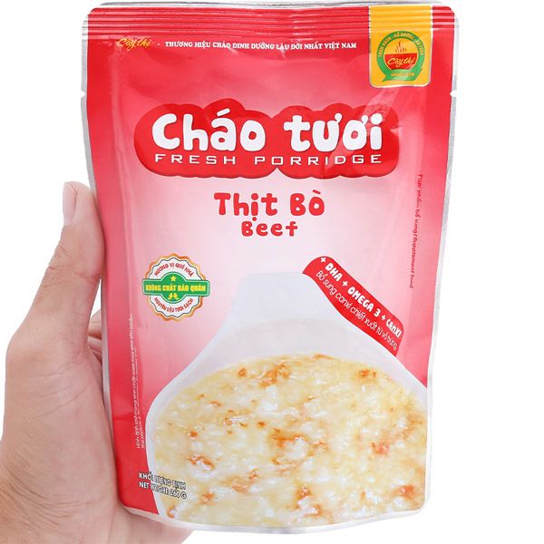 Cháo tươi Cây Thị vị Thịt bò