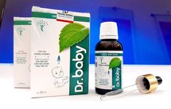 Tinh dầu húng chanh cho bé Dr.Baby 30ml