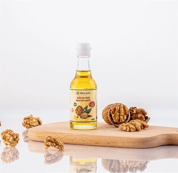 Dầu óc chó nguyên chất Sống Sạch Food 60ml