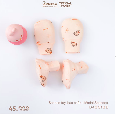 Set bao tay chân Bambola - B4SS1SE-64 - Xanh