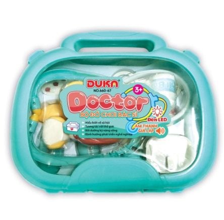 Bộ Đồ Chơi Bác Sĩ - Có Đèn Và Âm Thanh Giả Lập