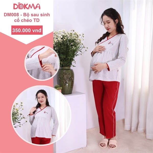 Bộ quần áo sau sinh Dokma