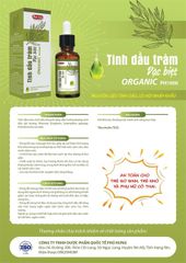 Tinh dầu tràm Organic
