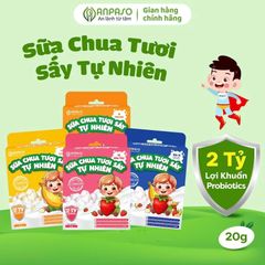 Sữa chua tươi sấy tự nhiên cho bé Anpaso