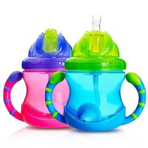 Bình uống nước Nuby 360 độ 240ml