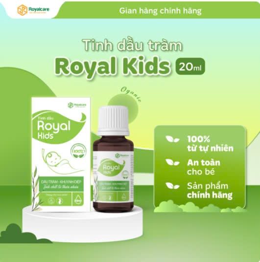 Tinh dầu tràm khuynh diệp cho bé Royal Care Kids