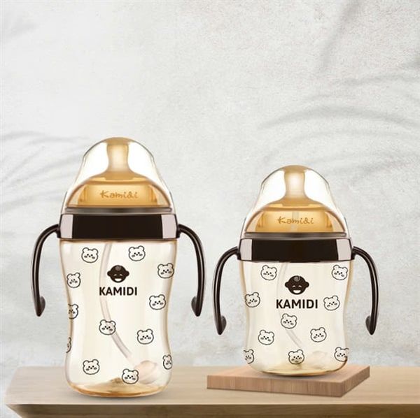 Bình Sữa Kamidi PPSU họa tiết gấu 300ml