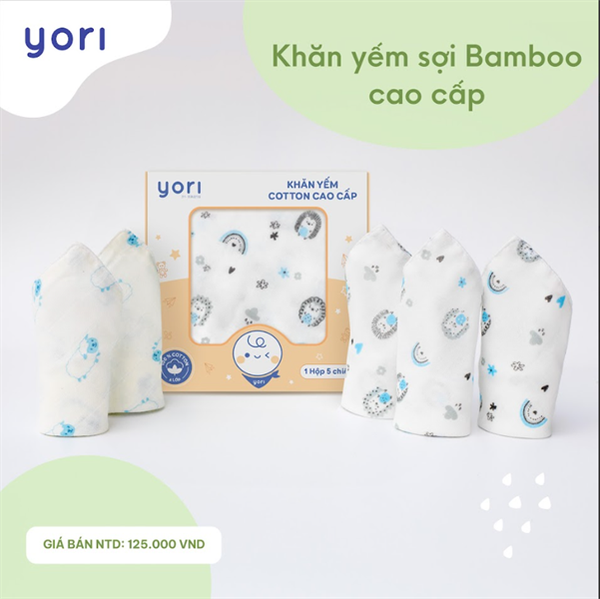 Yếm cotoon cao cấp Yori
