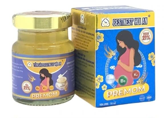 Tổ yến chưng sẵn cho mẹ bầu Bestnest Premom 21%