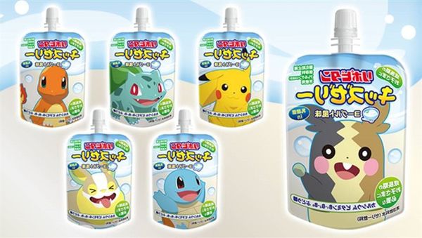 Thạch túi Taisho Lipovitan kids vị sữa chua 125g (6M+)