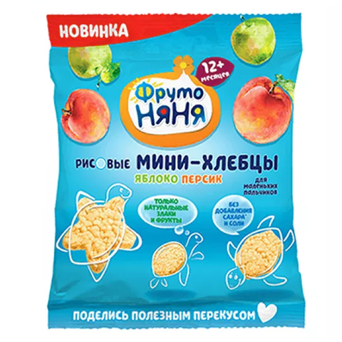 Bánh gạo Fruto Nyanya (30g) 12M+