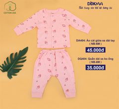 Áo cài giữa dài tay Dokma DA404