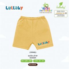 Quần lỡ bé trai - vàng
