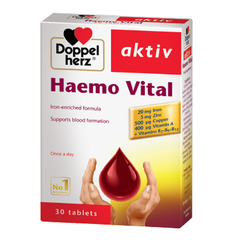 Sắt cho mẹ Doppelherz Haemo Vital (30 viên)