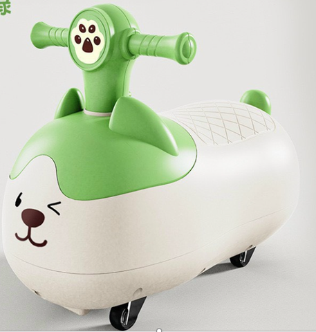 Xe chòi chân đệm mây ( có đèn và nhạc )